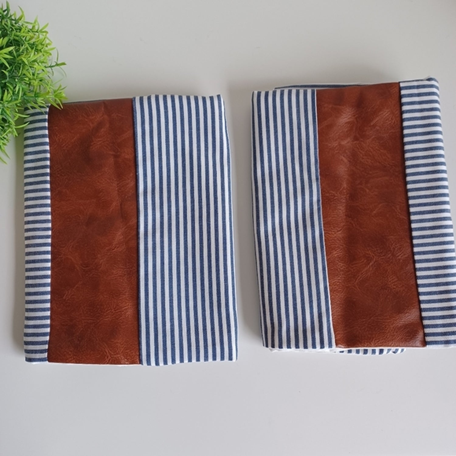 Soft and durable cotton blend material of the cushion cover