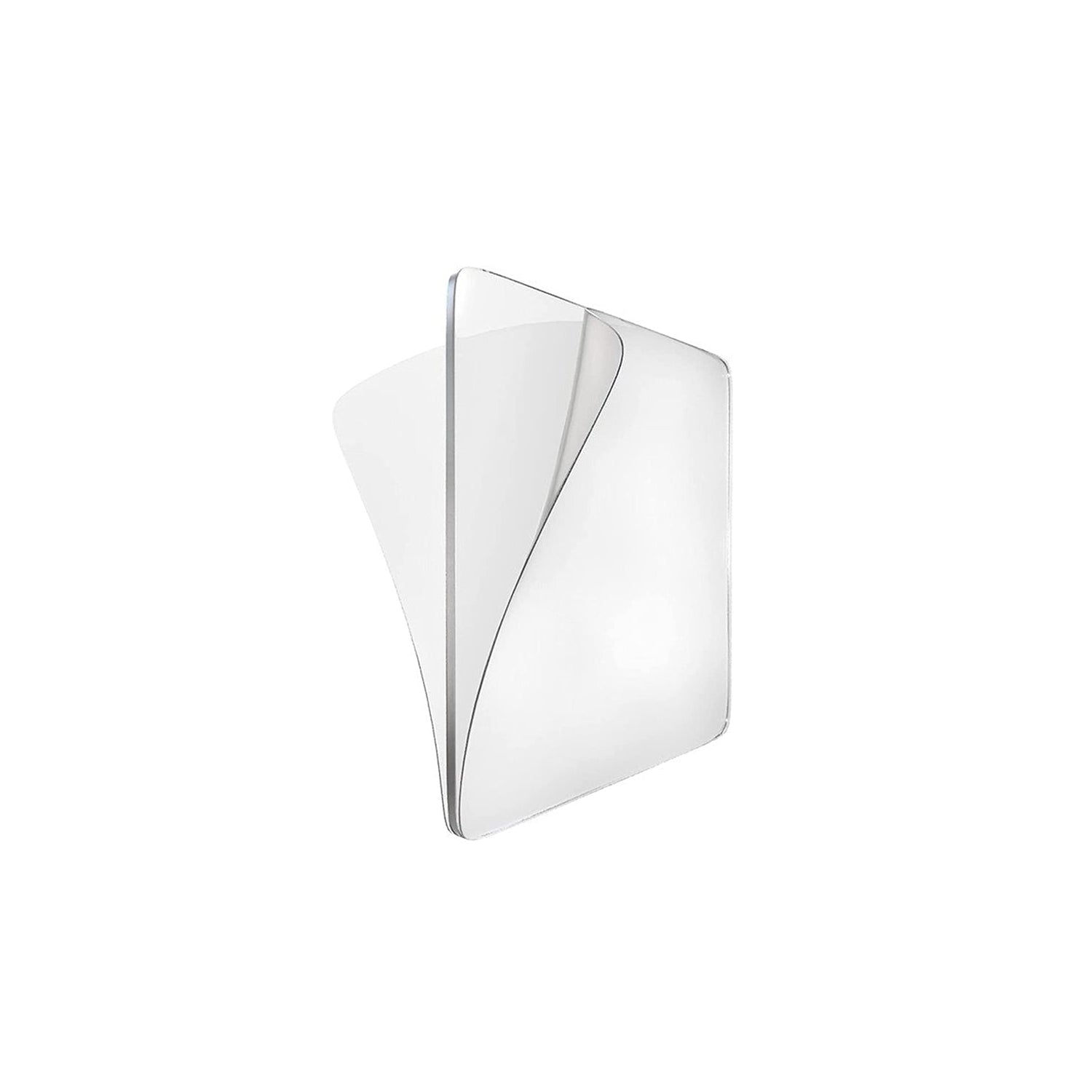 Nano adhesive tape securely mounting a picture frame, easily removable.