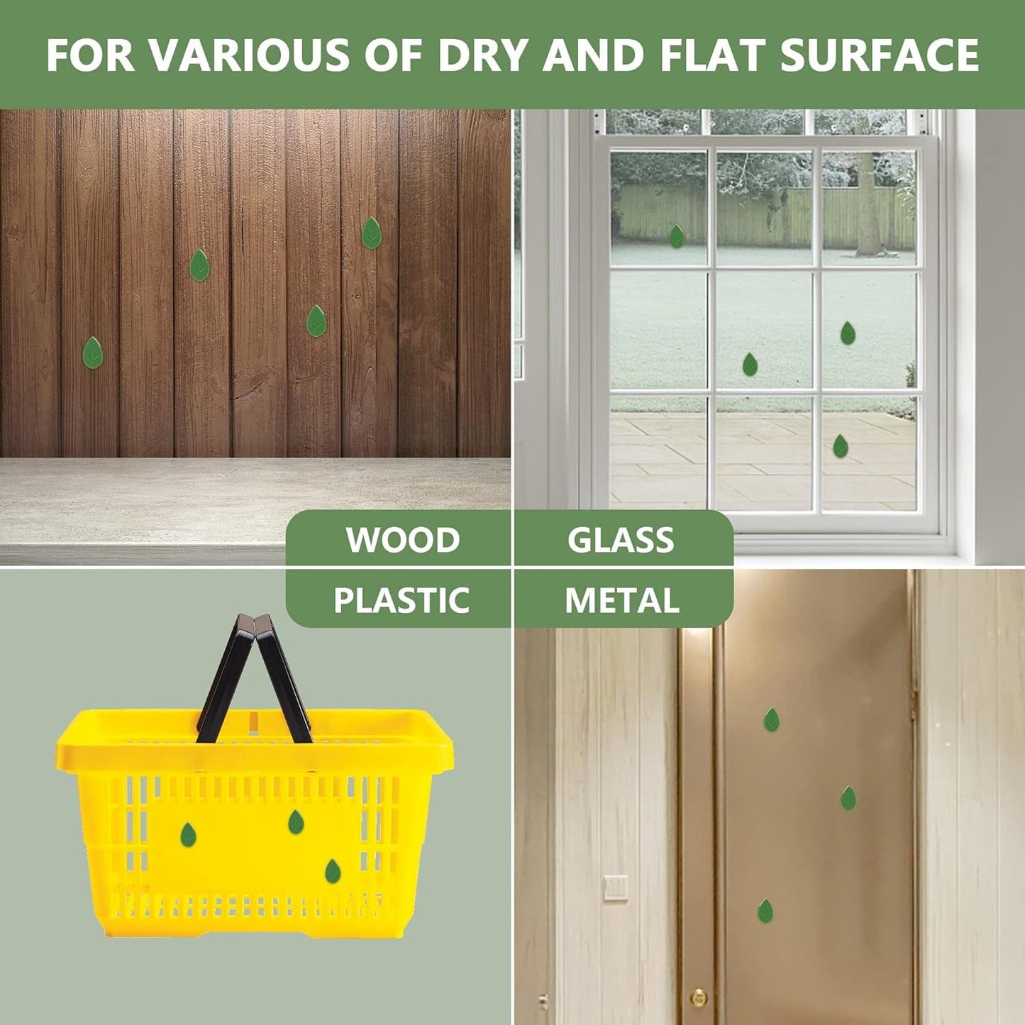 A single leaf-shaped plant clip effectively supporting a delicate vine on a textured wall.