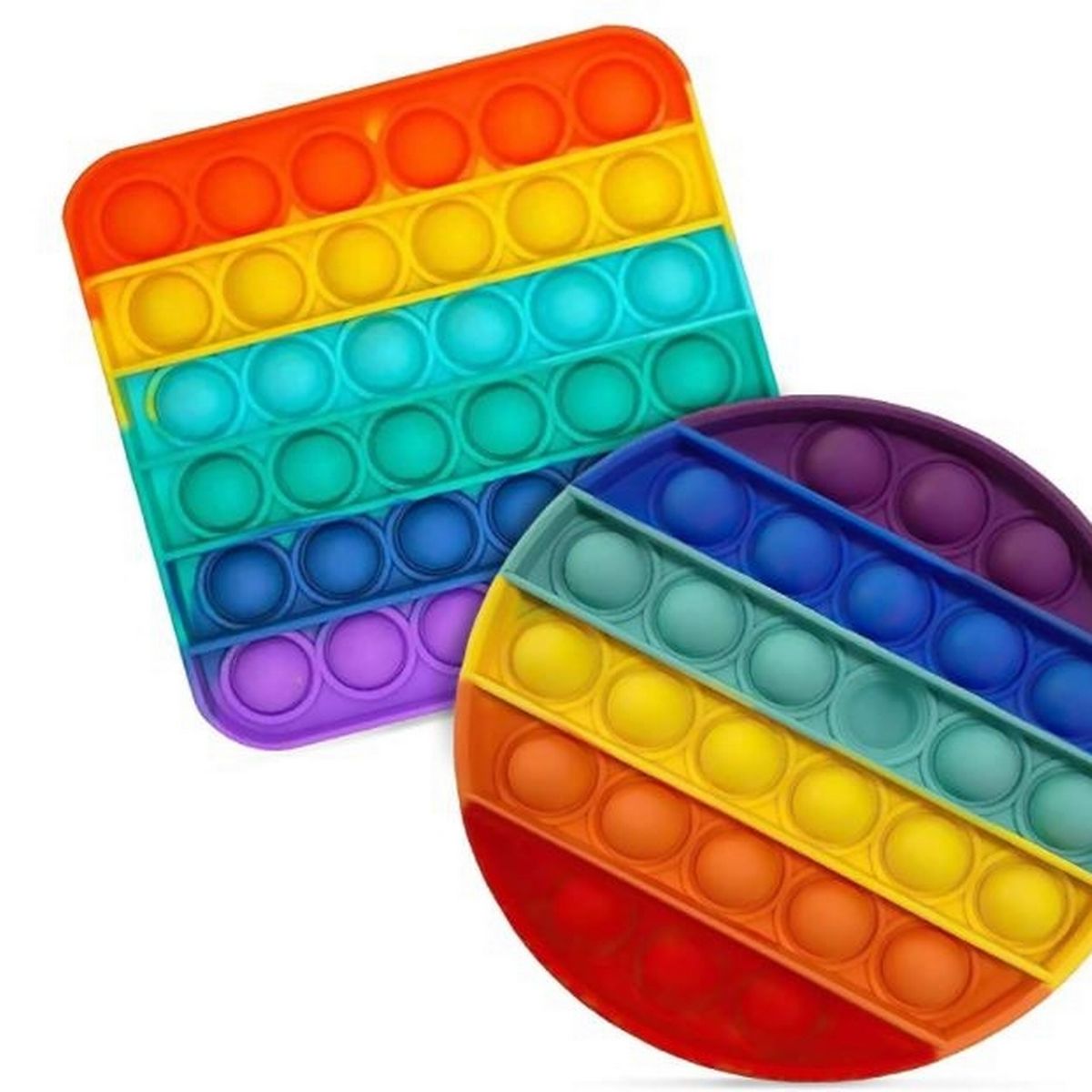 Colorful sensory fidget toy with fun bubbles for stress relief