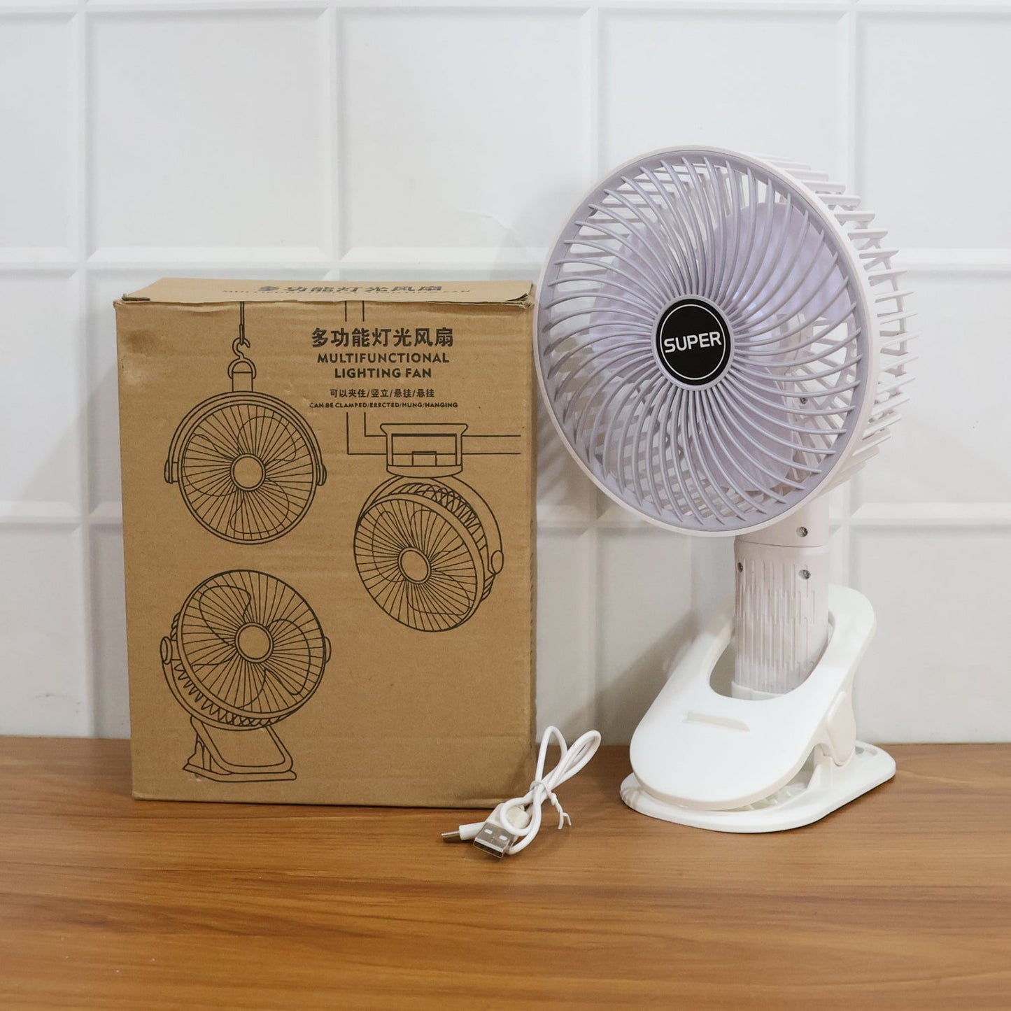 USB fan lightweight and easy to carry for personal cooling