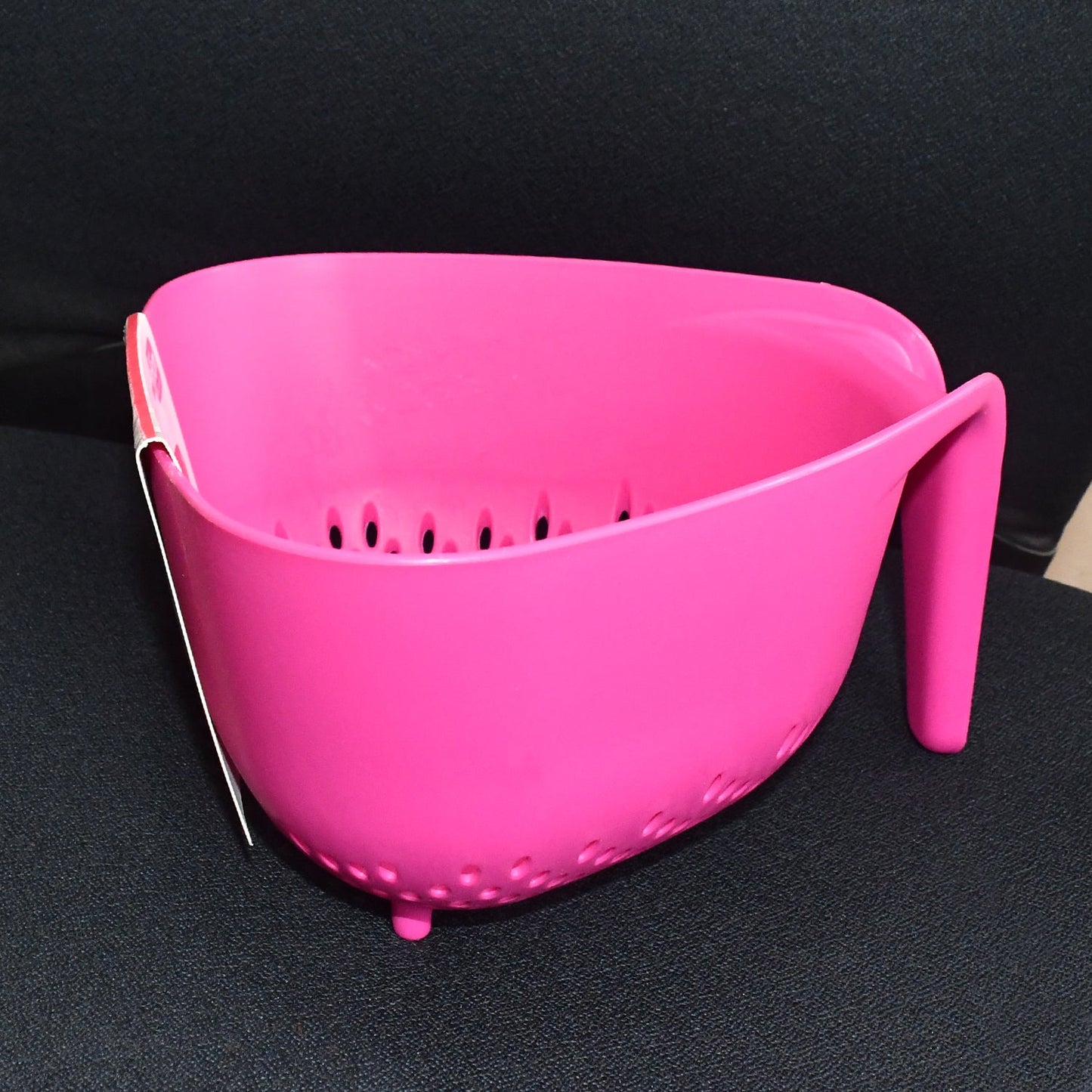 Lifestyle image of Supermom triangular kitchen colander in modern kitchen