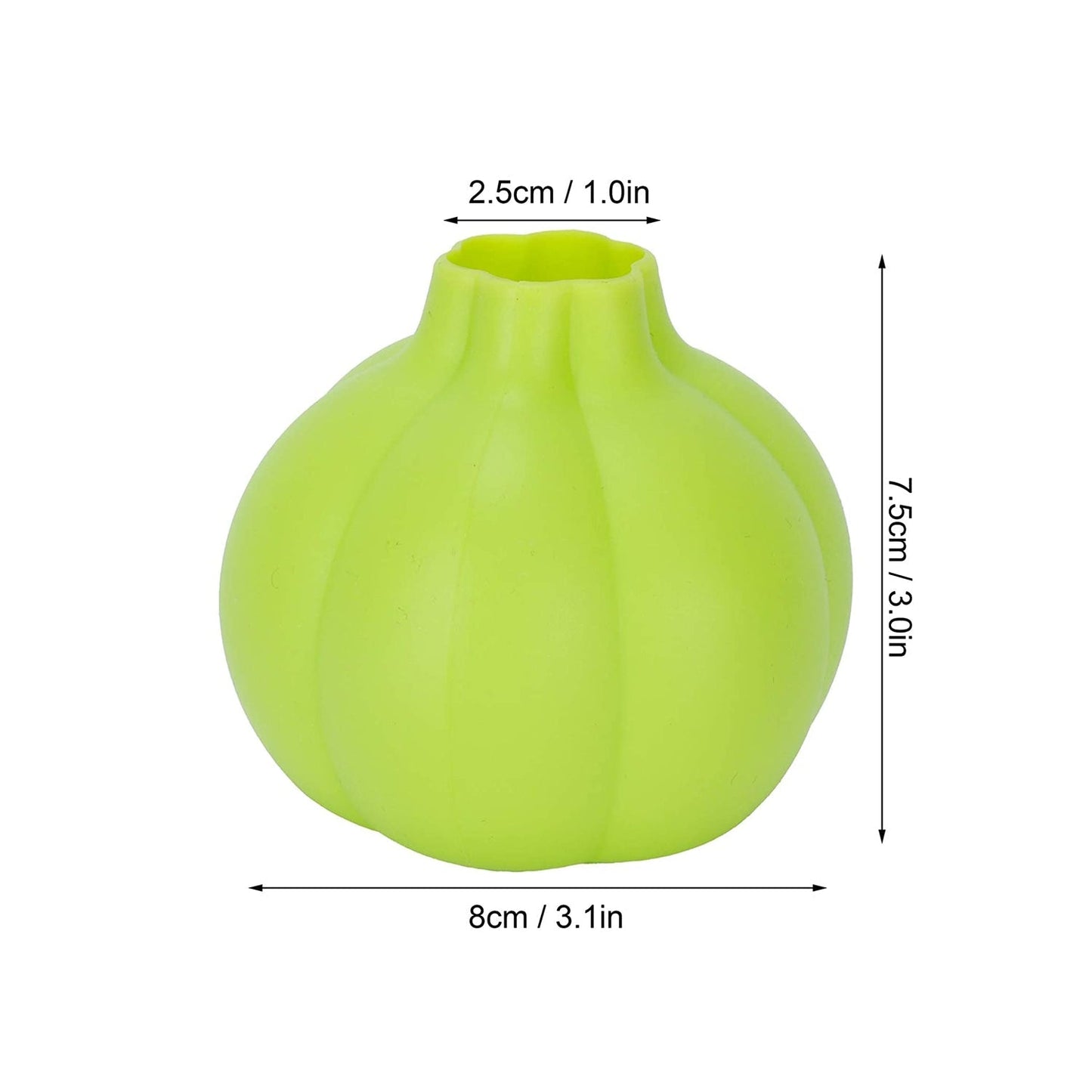 Durable and flexible silicone garlic peeler, built for long-lasting kitchen use.