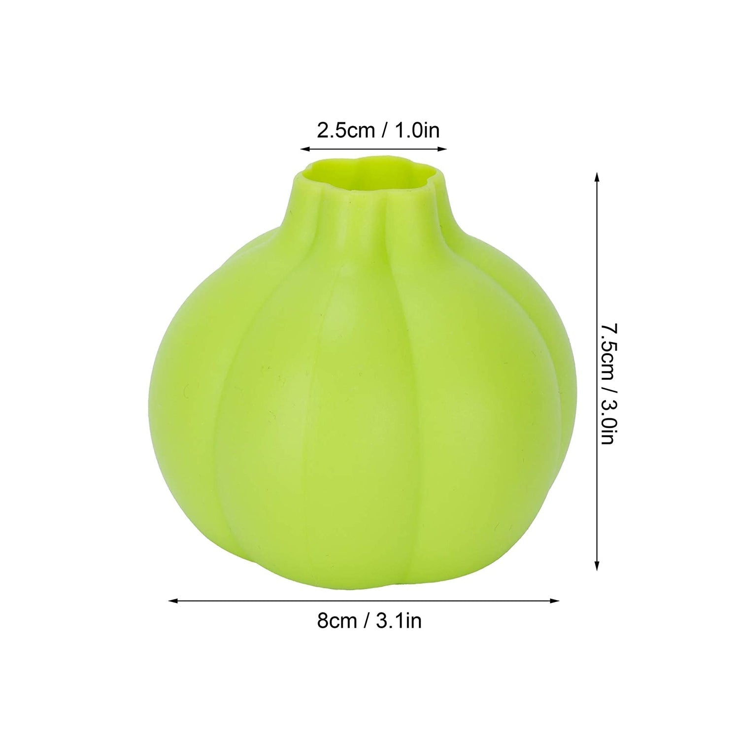 Durable and flexible silicone garlic peeler, built for long-lasting kitchen use.