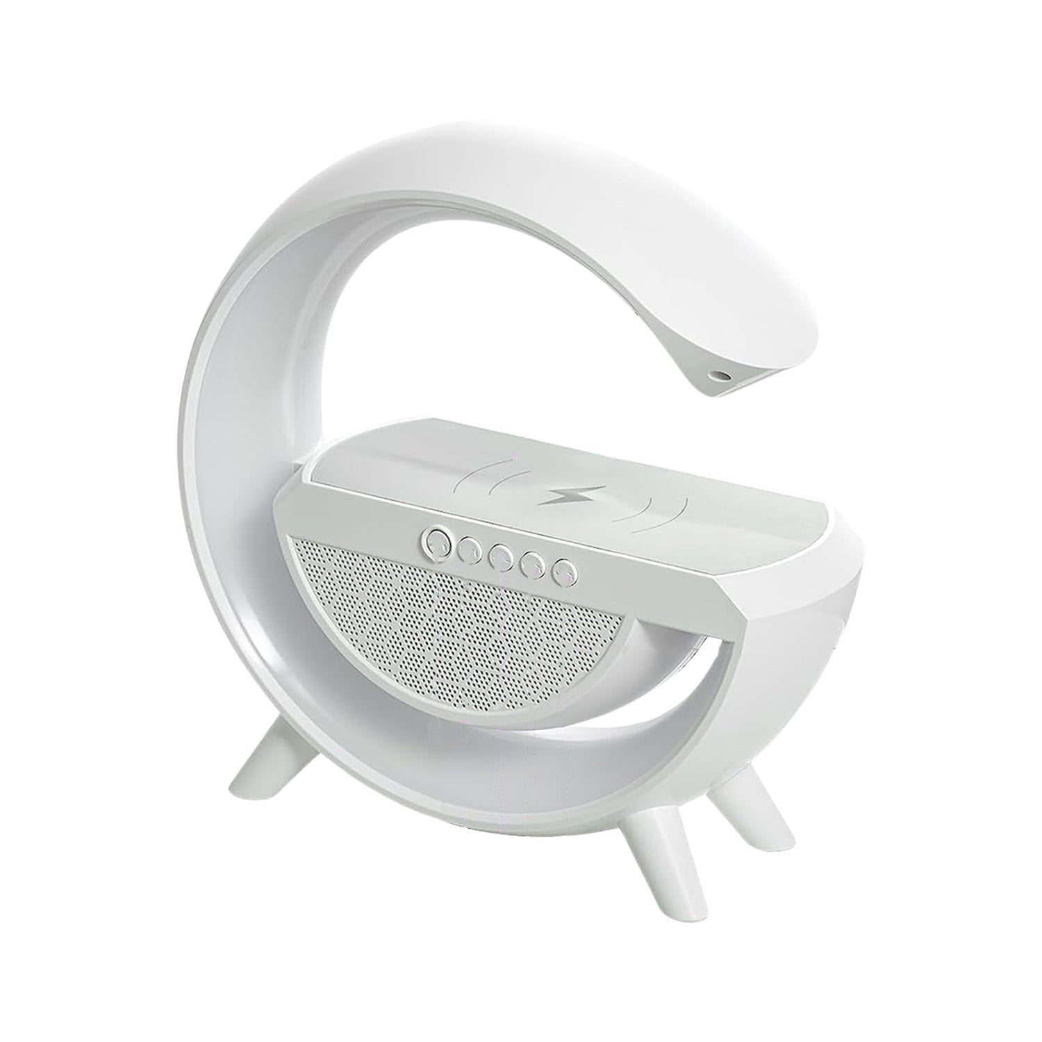 The 3-in-1 LED night lamp showcasing its compact and versatile design.