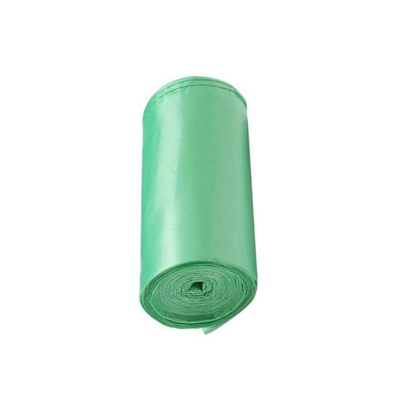 Green biodegradable trash bags designed for eco-friendly waste management