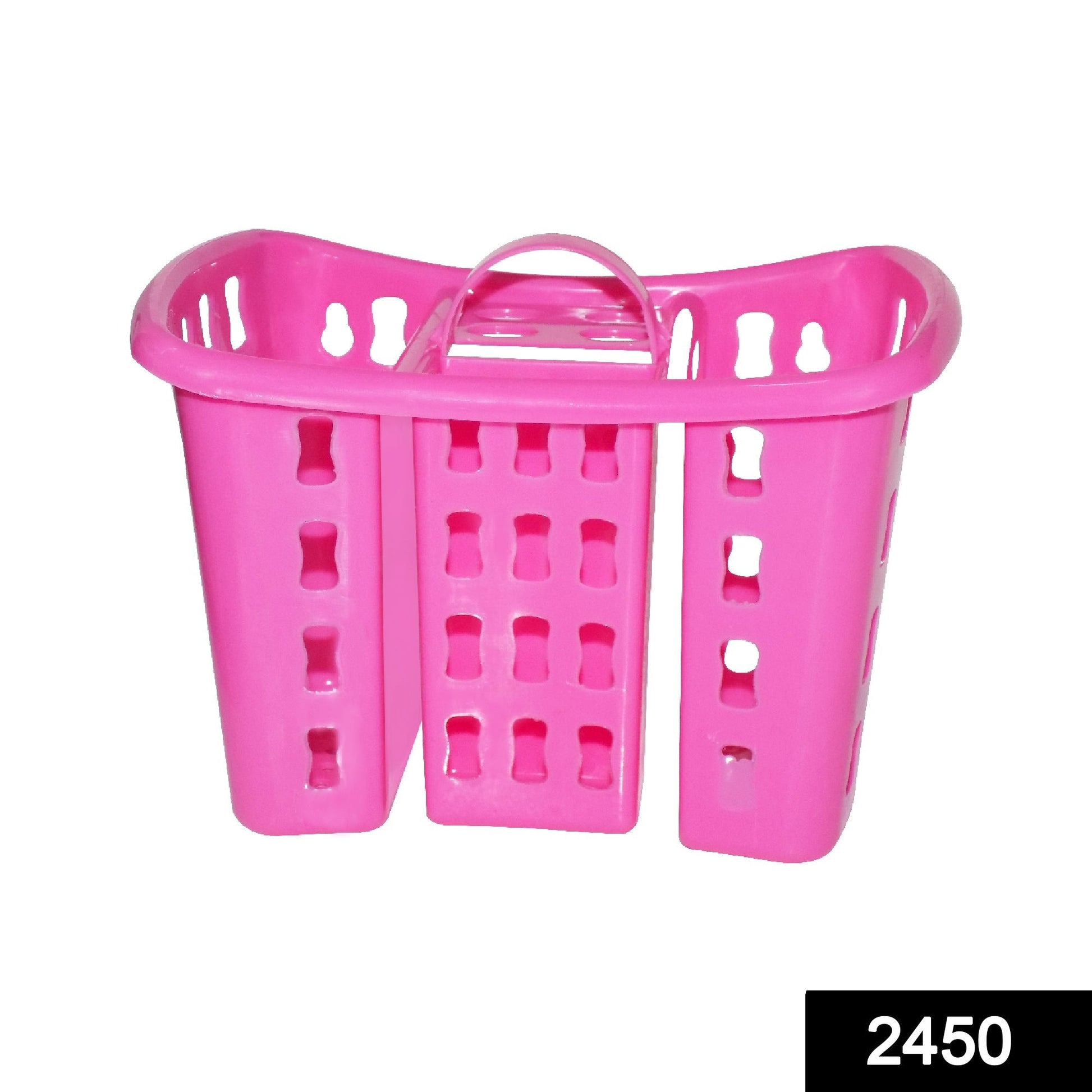Multi-functional toothbrush holder showcasing storage for various bathroom essentials.