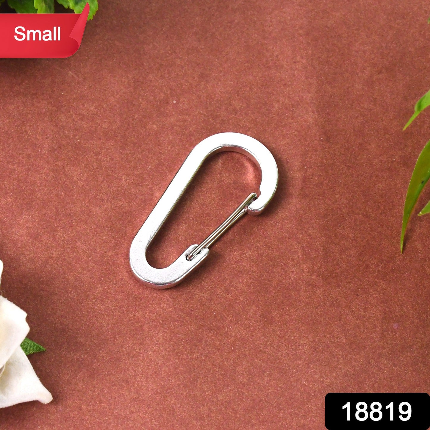 Compact snap hook clasp ideal for secure key and belt attachment