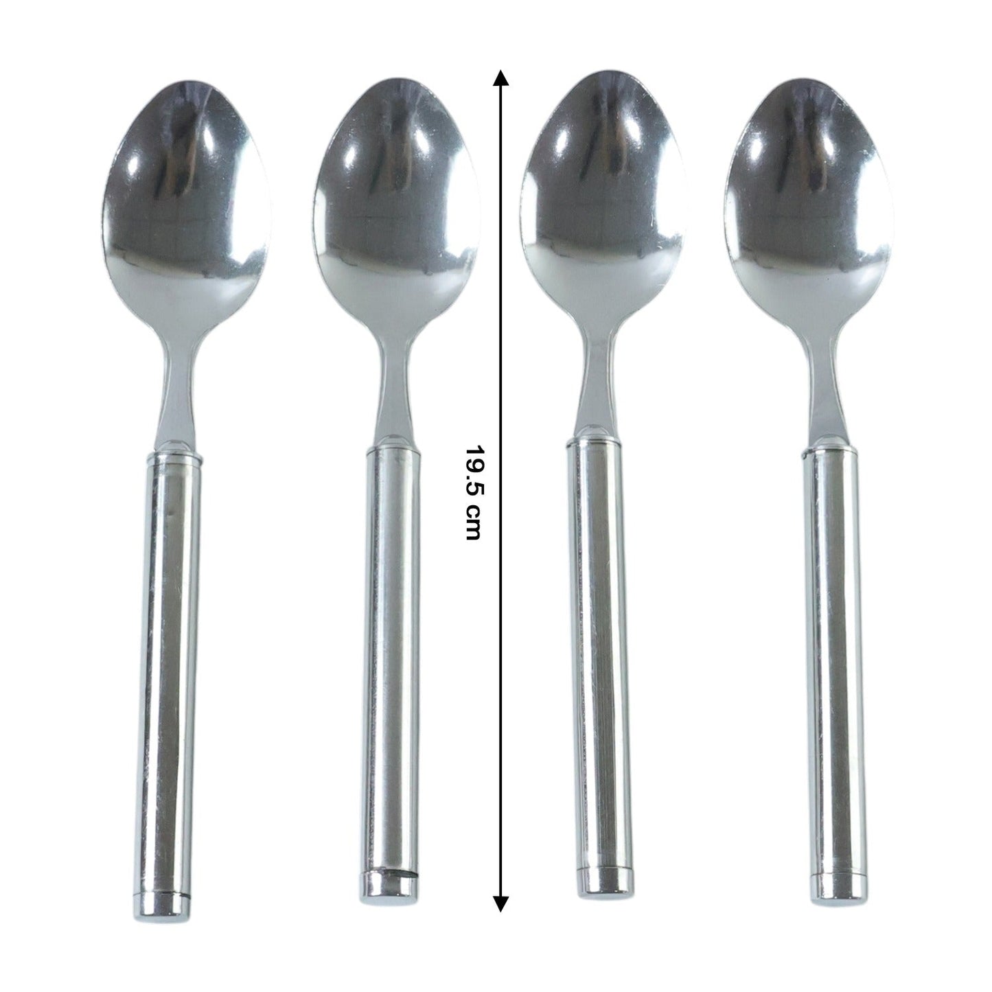 Durable stainless steel spoons for everyday meals