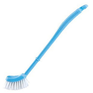 Bristle toilet cleaning brush by Velvet Wipe, ensuring a hygienic home.