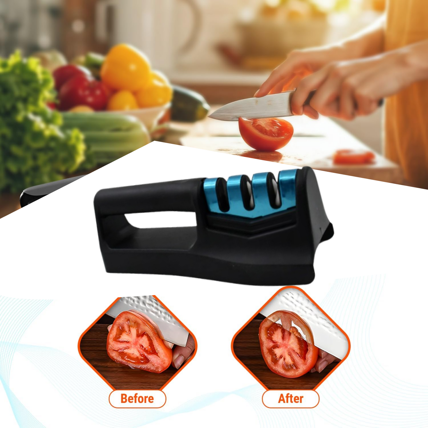 Knife sharpener tool pack