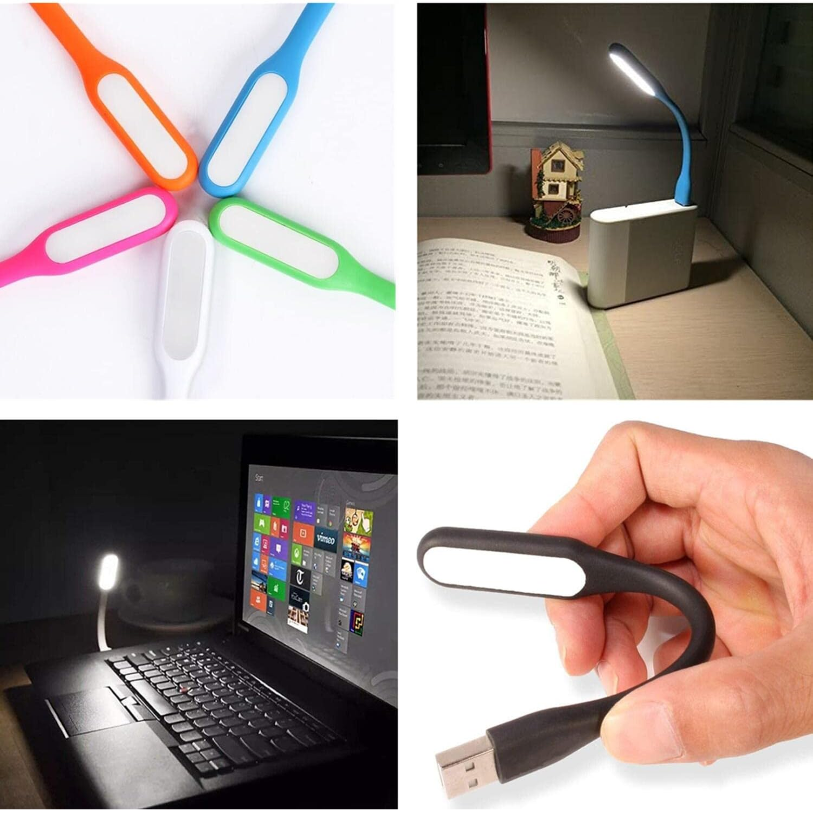 Small, portable USB LED Light Lamp for on-the-go use.
