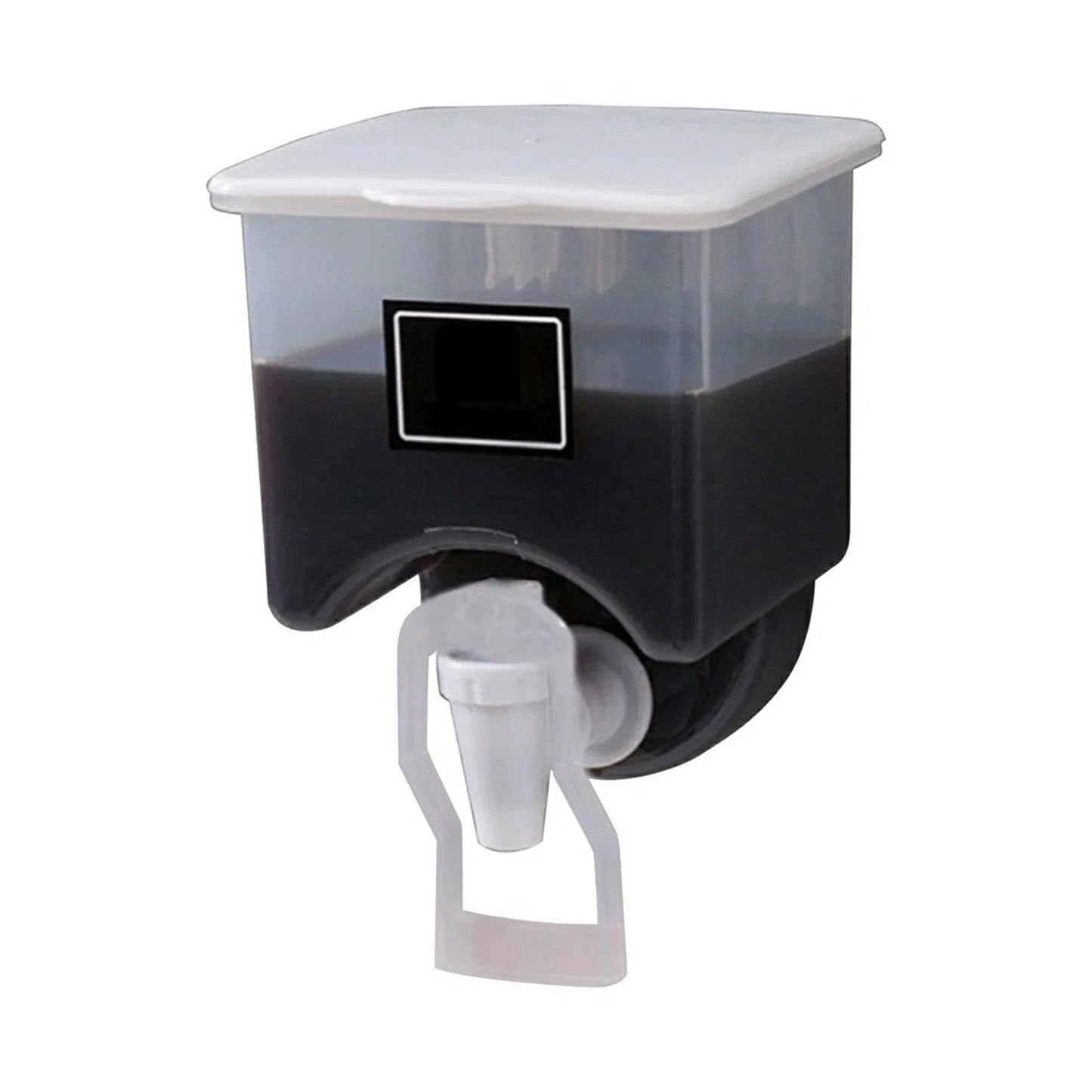 Packaging shot for the Own Hydrate wall mounted oil dispenser.