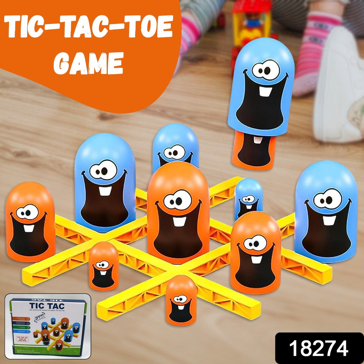Children playing the Gobble Game, a fun strategy board game for families.