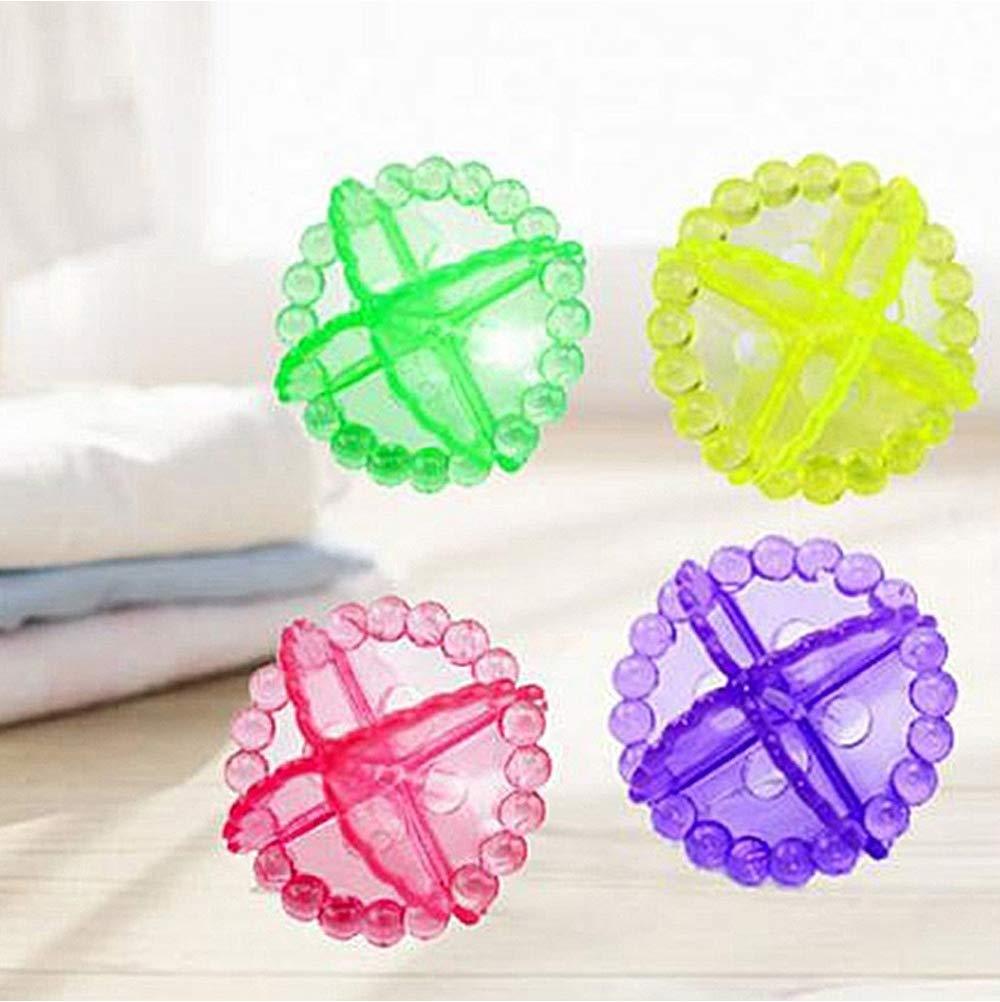 Set of 4 natural laundry balls, designed for an effective eco-wash.