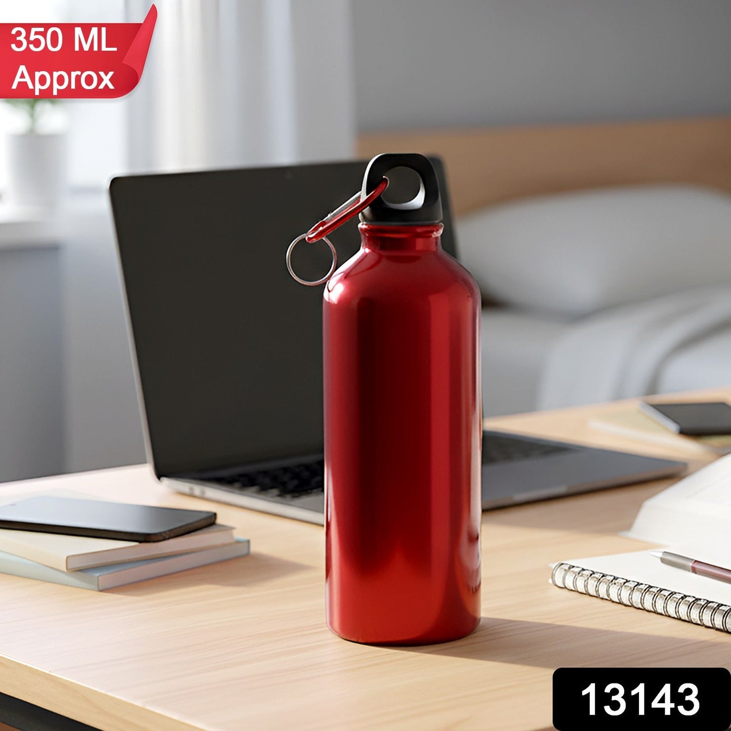 Leak-resistant reusable water bottle perfect for school and daily hydration
