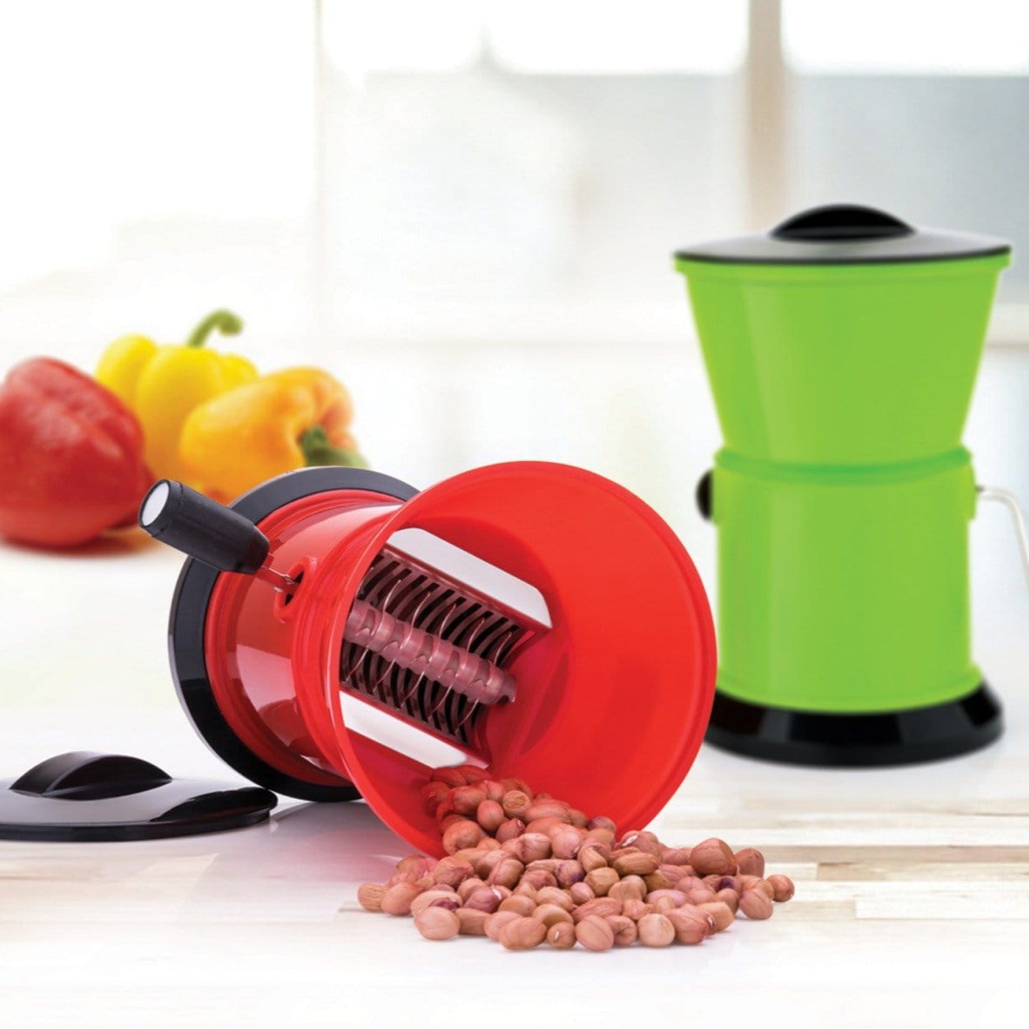 Multi-functional chilly cutter with an effective blade for grinding spices