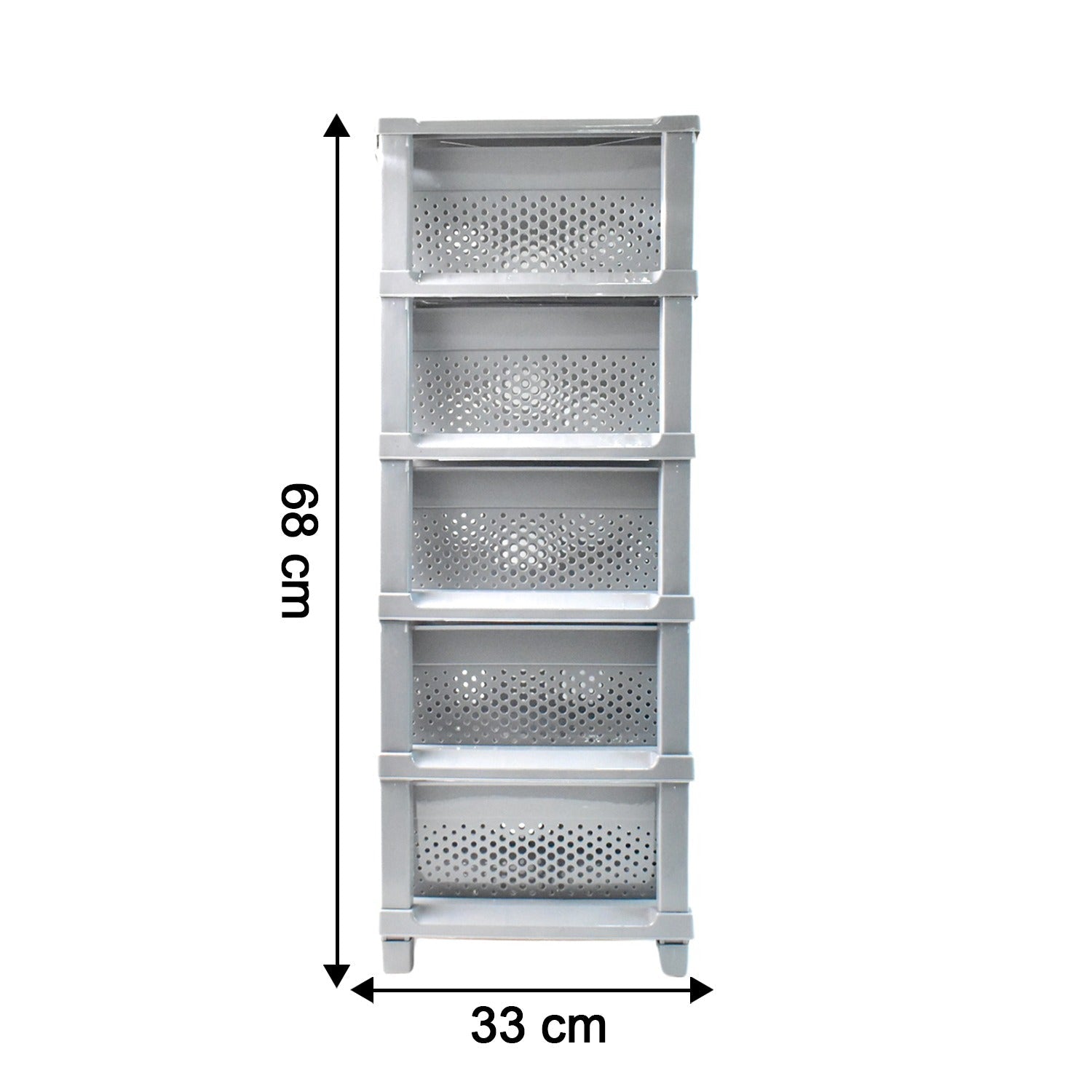 Modular drawer storage system used in a child's room to organise toys and clothes.