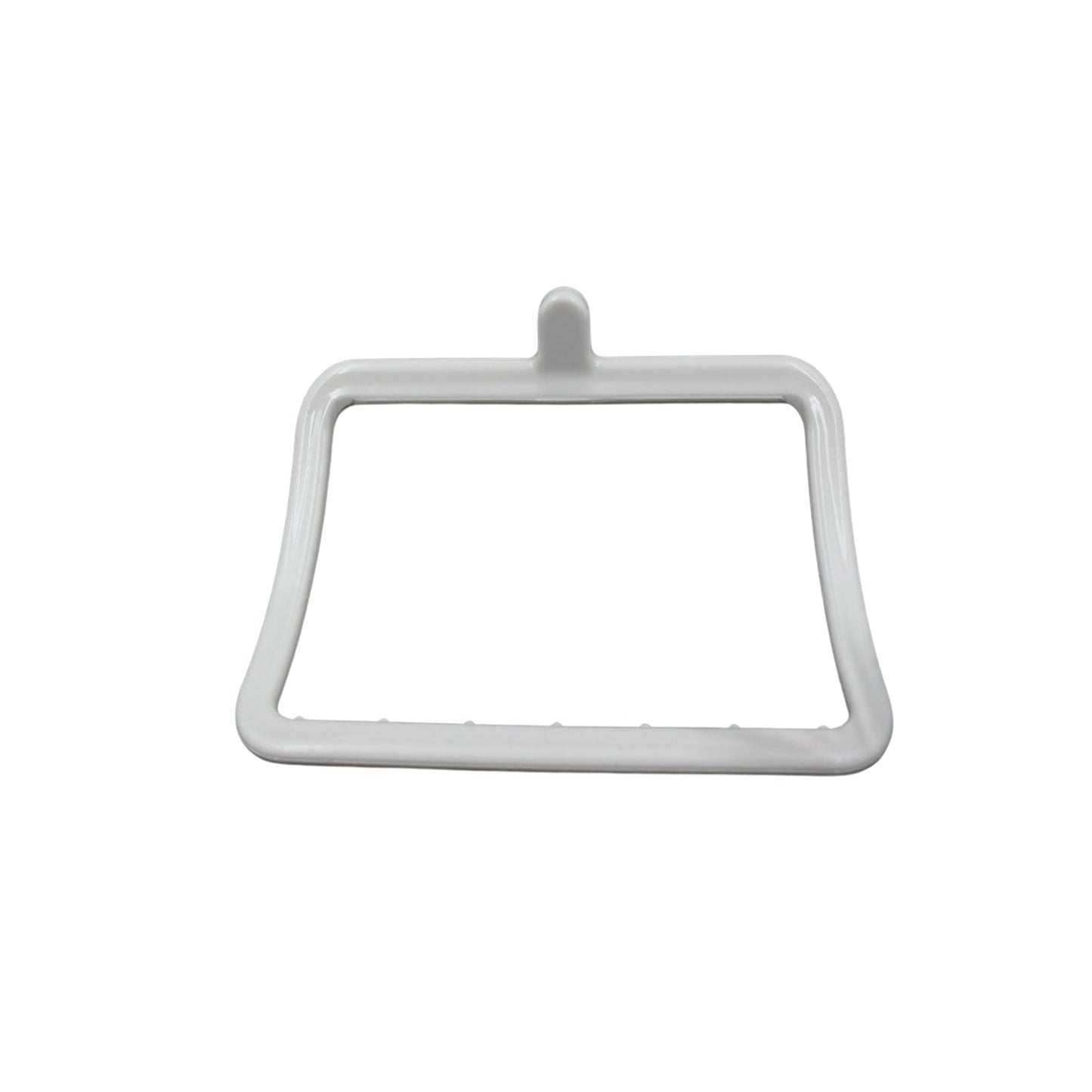 Multi-purpose wall-mounted hand towel holder displayed in a modern kitchen setting.