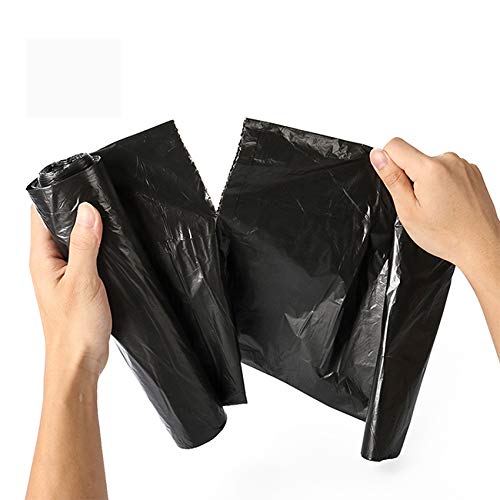 Black garbage bag measuring 24 x 32 inches for general waste disposal