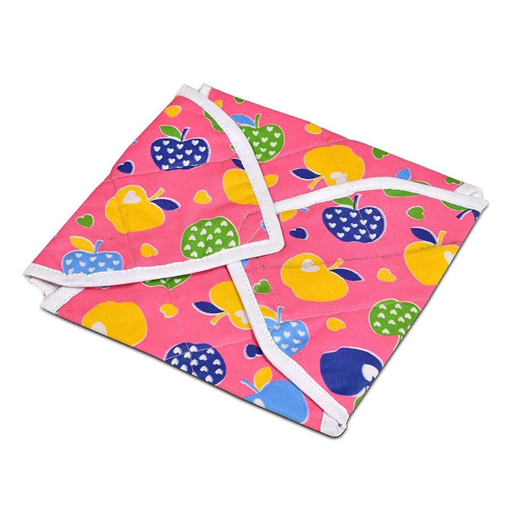 Vibrant multi-print square cotton roti cover, ideal for keeping chapatis fresh.