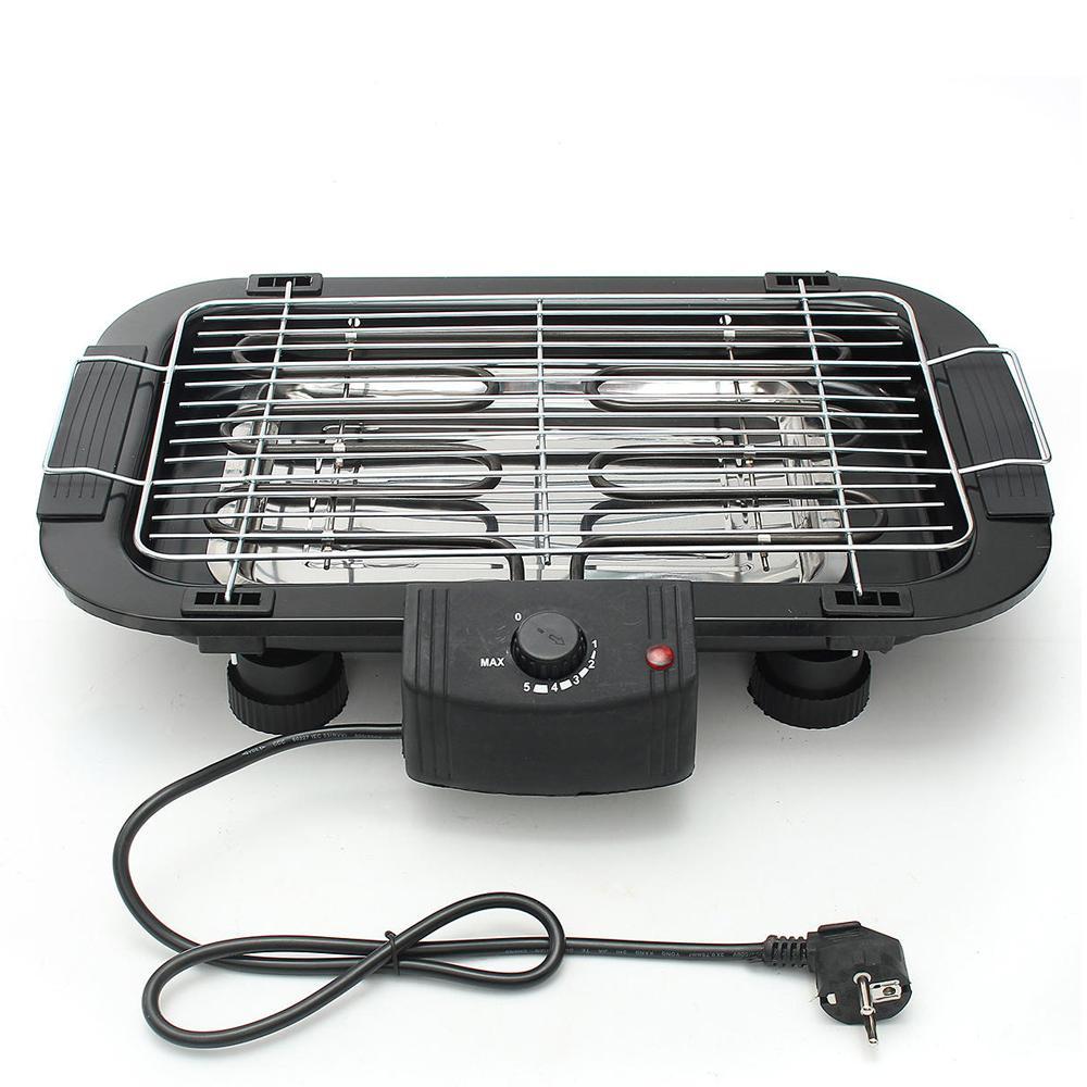 Enjoying healthy grilled food with the Siplix electric grill.