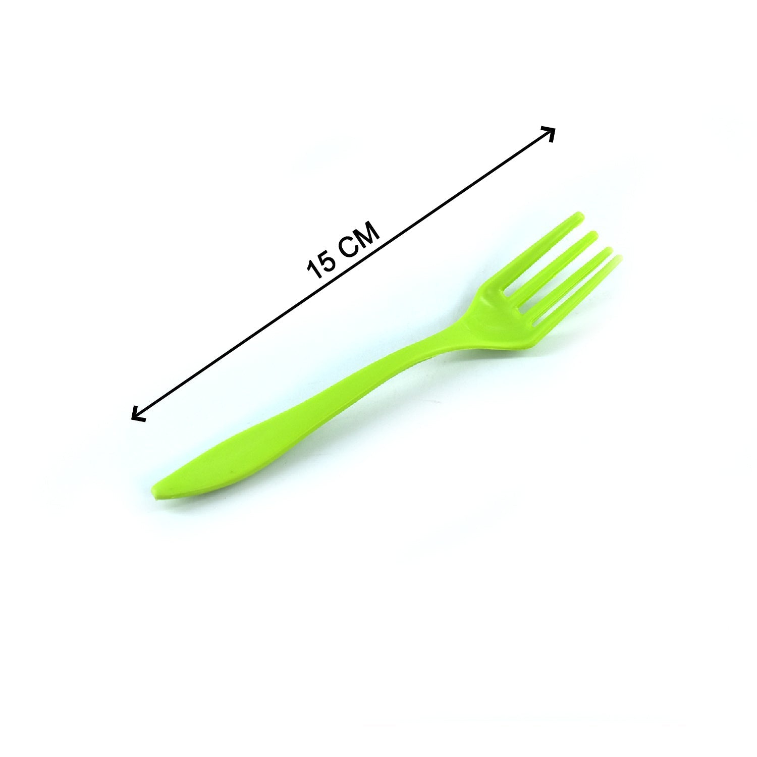Ergonomic plastic serving forks, easy to hold and perfect for parties.