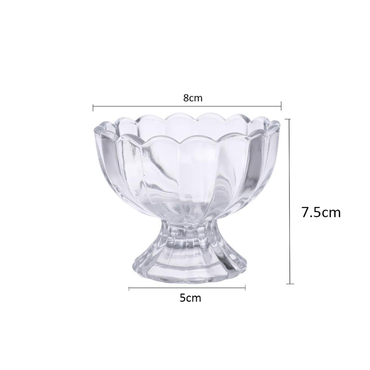 Complete dessert bowl set beautifully arranged on a modern table setting.