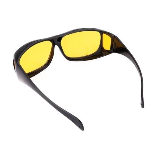 Safora Night Driving Glasses with side protection for a wider field of view.
