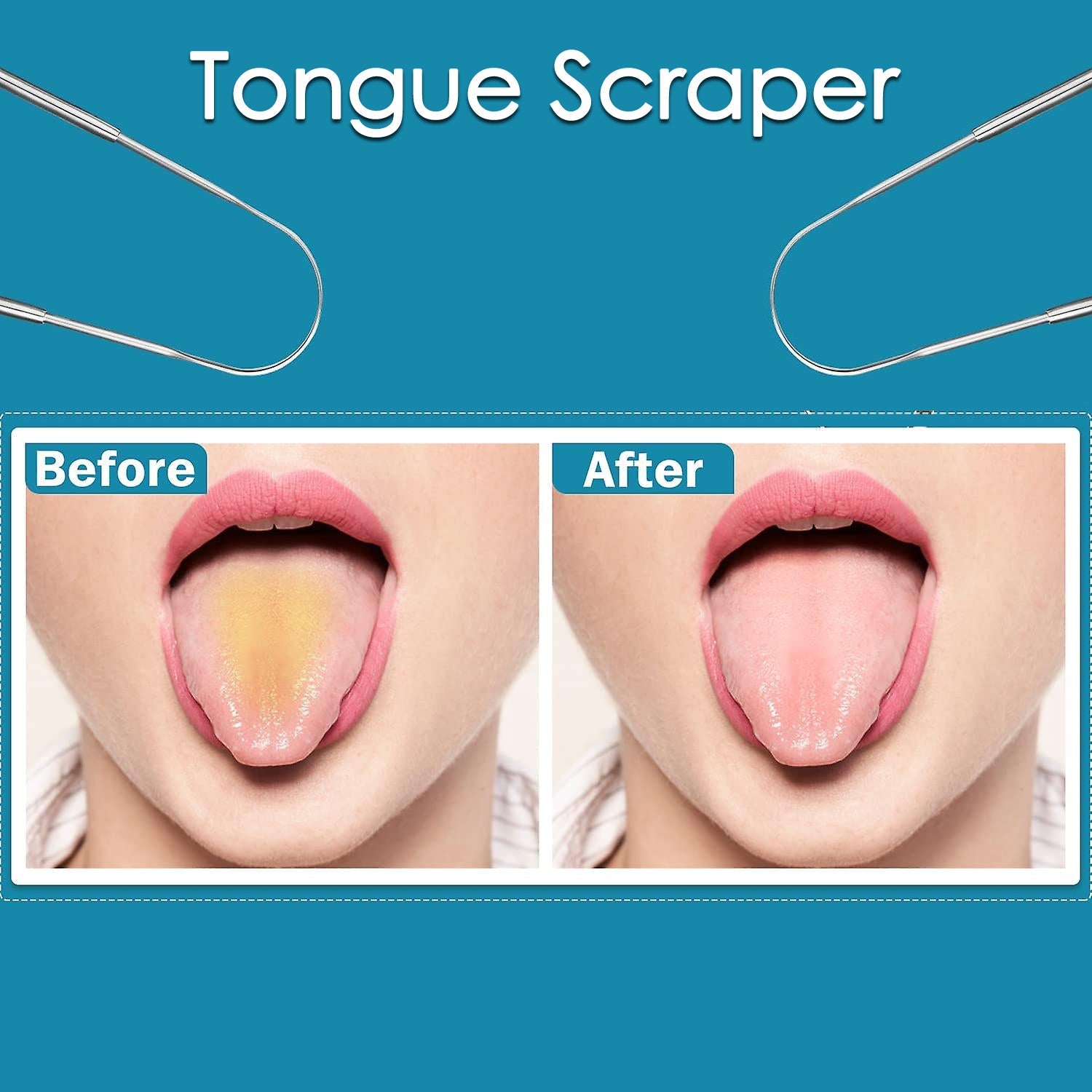MintGuard tongue cleaner packaging, highlighting brand and benefits.