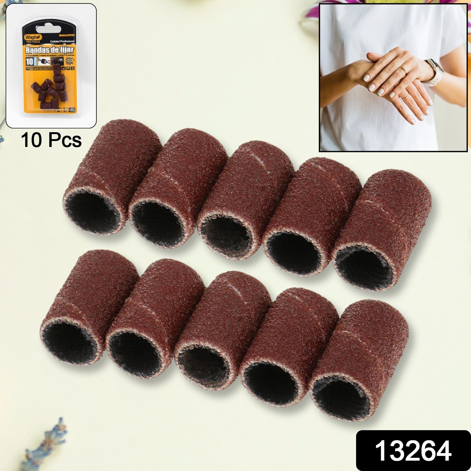 Replacement bits pedicure tool set for nail care
