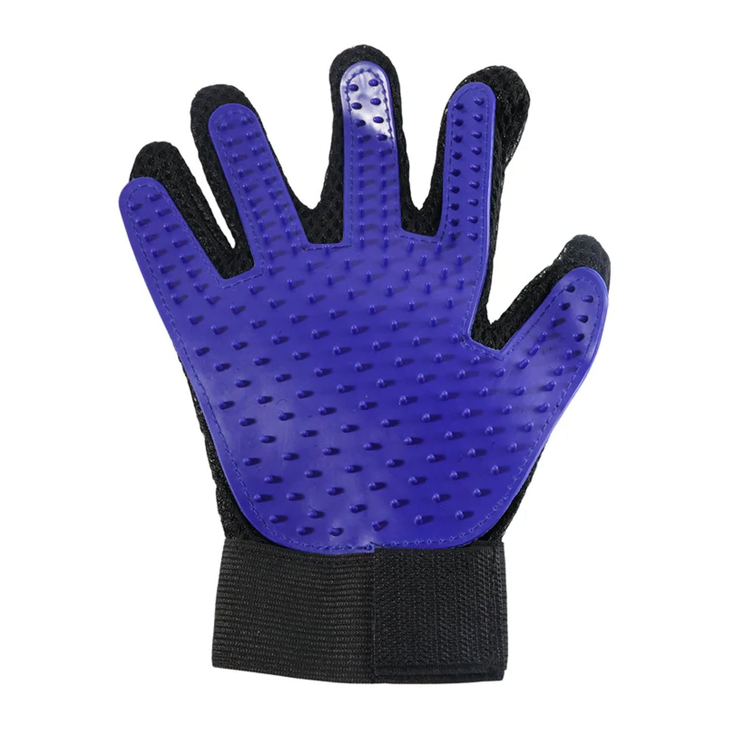 Easy fur cleaning glove tool for pet grooming and massaging