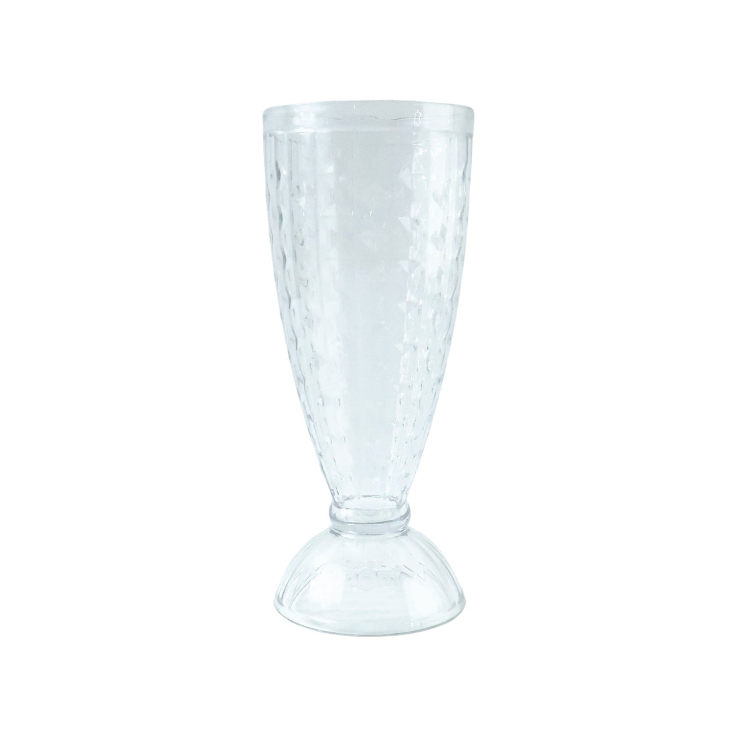 Designer style unbreakable plastic glassware set for parties