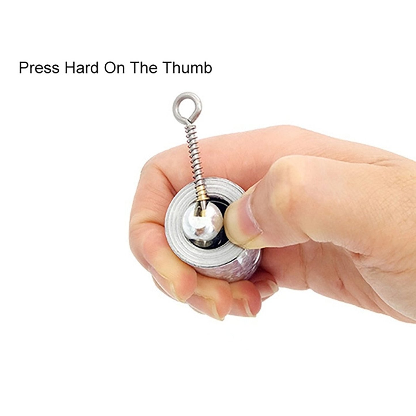 Side view of the extended magic trick cane, showcasing its sleek design.