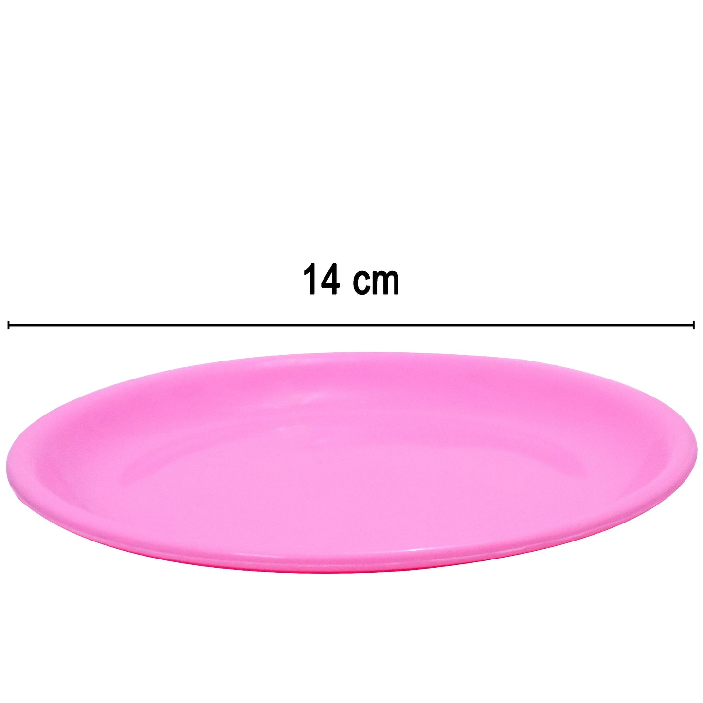 A single round mini soup plate with a glossy finish.