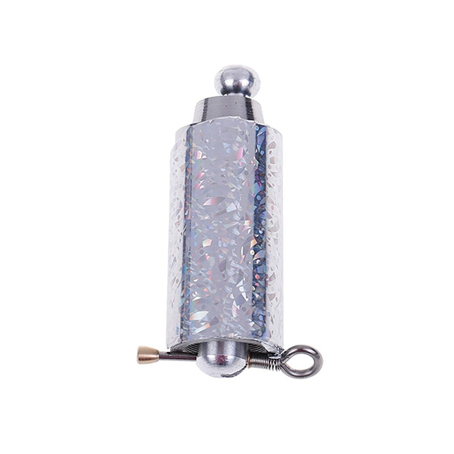 Extended silver magic cane, perfect for illusionists and stage acts.