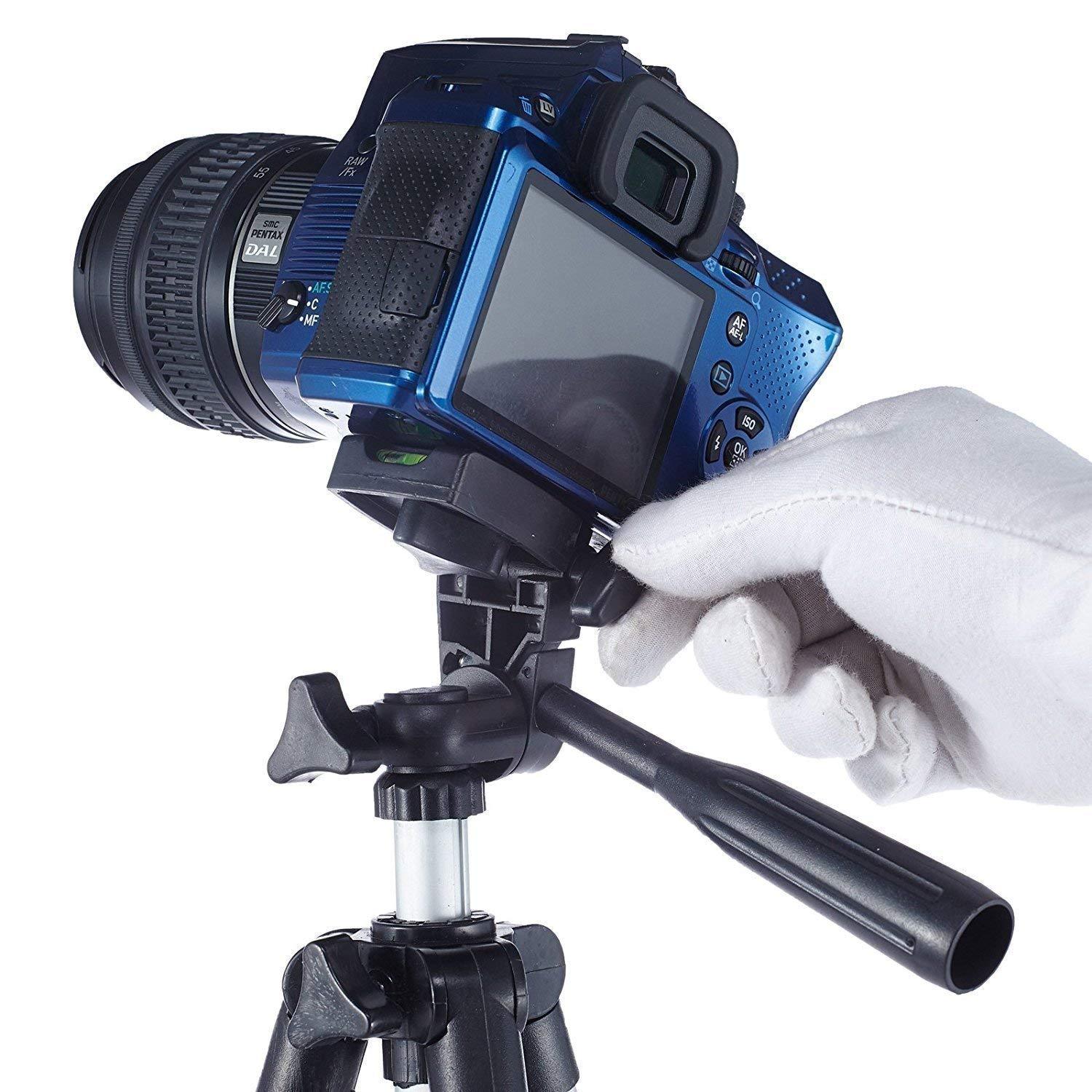 Gambit 41-inch camera tripod folded compactly, ideal for travel and easy portability.