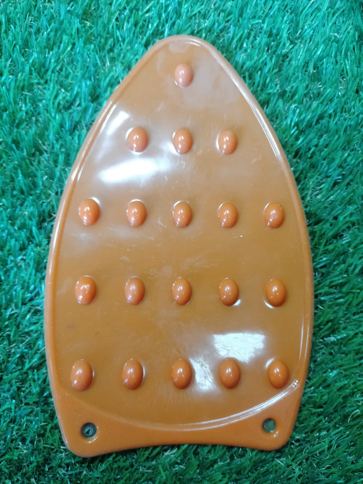 Overview of the versatile Heat Resistant Silicone Iron Mat protecting a countertop.