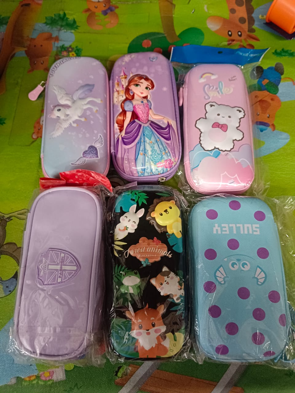 Cute cartoon stationery protective pencil case