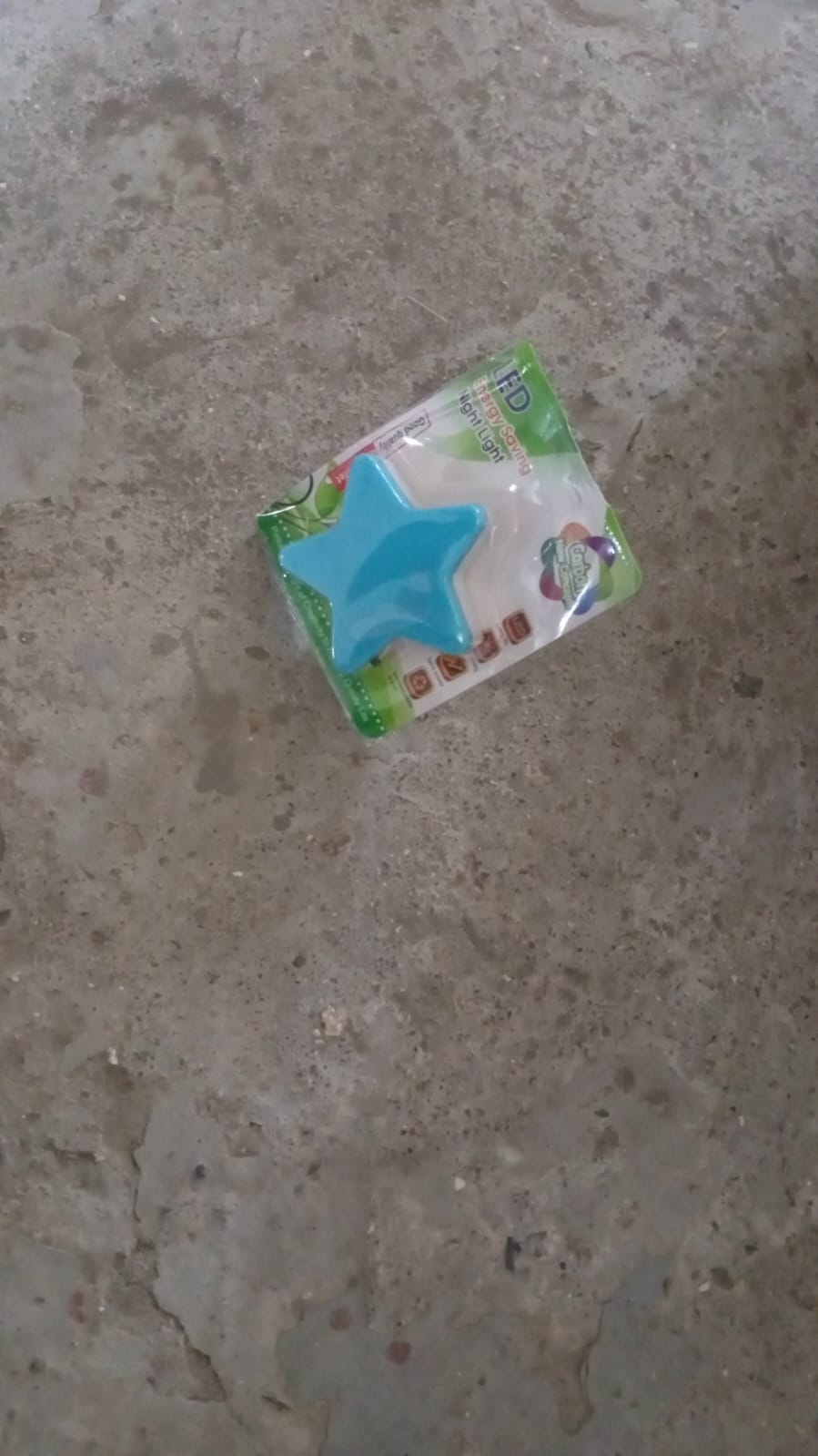 The 3D Night Light illuminating a modern home interior.