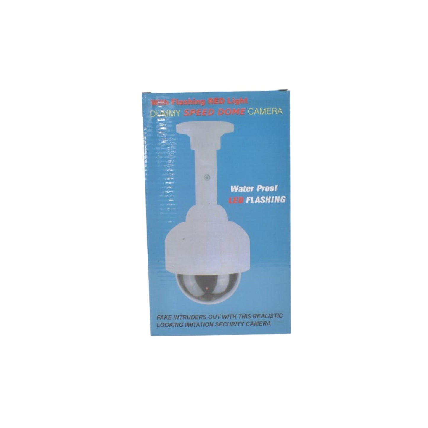 Side profile view of Safelix dummy CCTV camera showcasing design