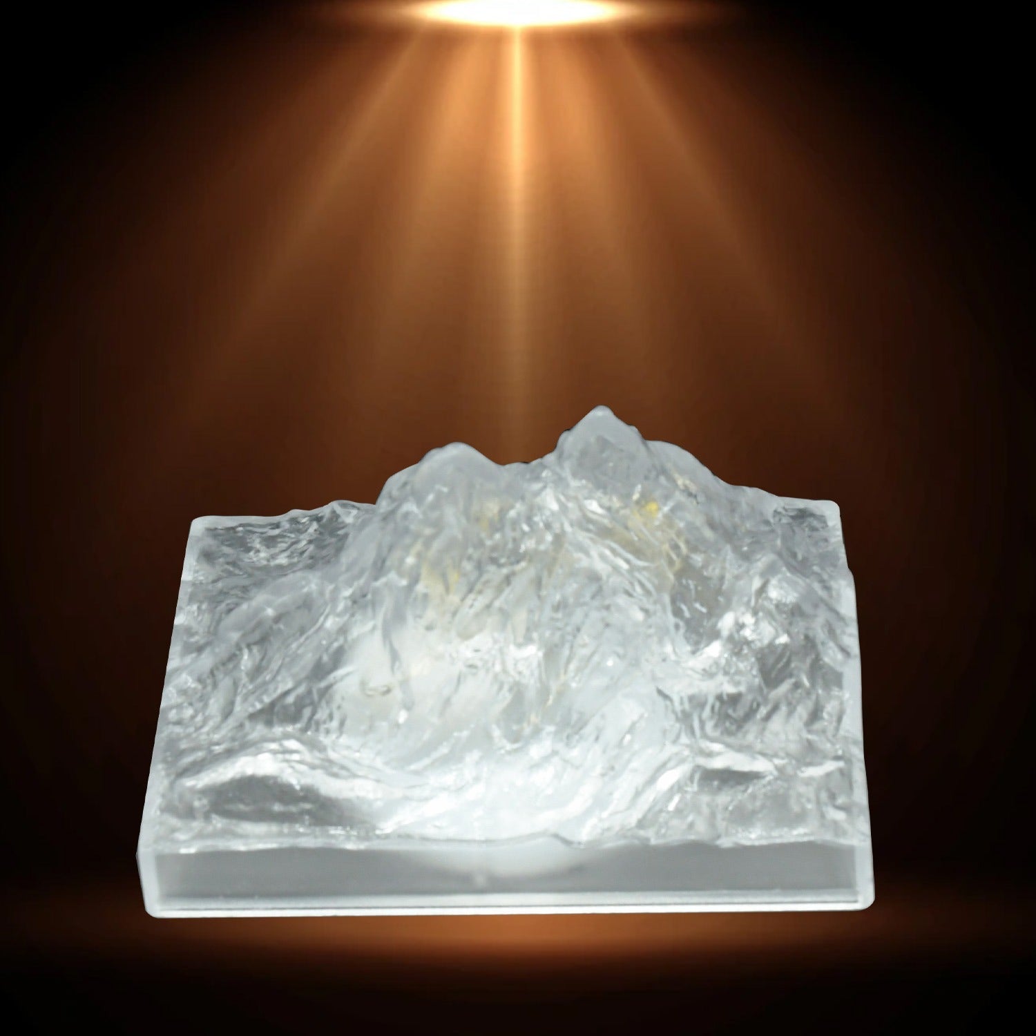Multiple Iceberg Night Lights arranged together, creating a beautiful decorative display.