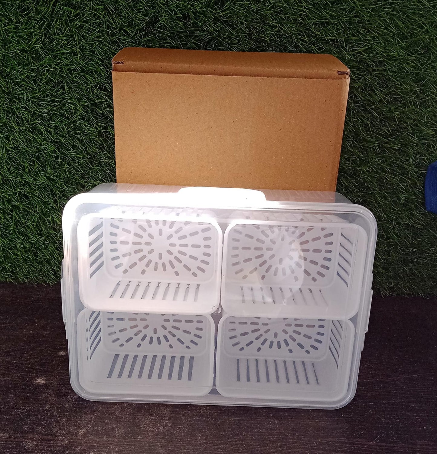 Fridge Storage Box – Airtight Food & Veggie Organizer | Tidy Table