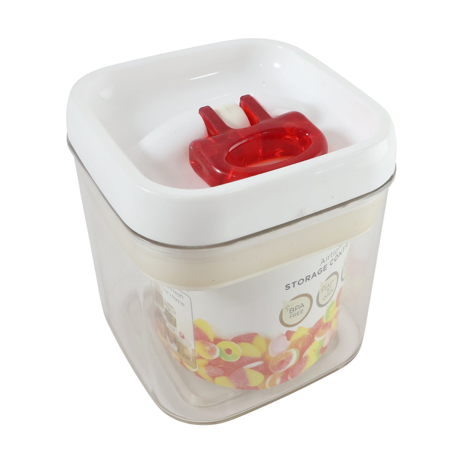 Durable airtight jar ideal for pantry essentials storage