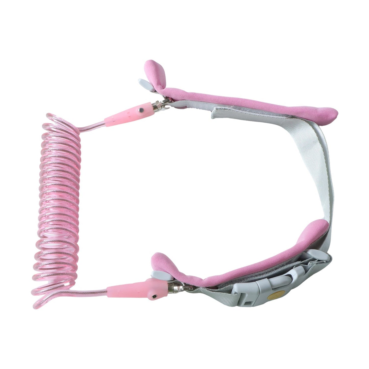 Secure locking system on child safety wrist strap