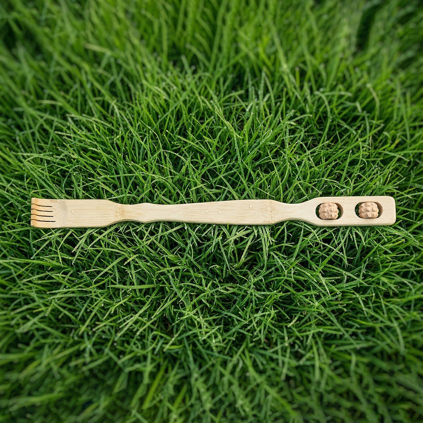 Back scratch stick wooden massager for muscle relief