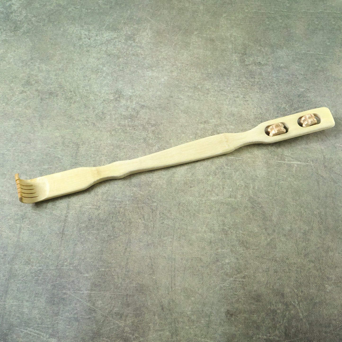 Acupressure wooden massage stick for relaxation