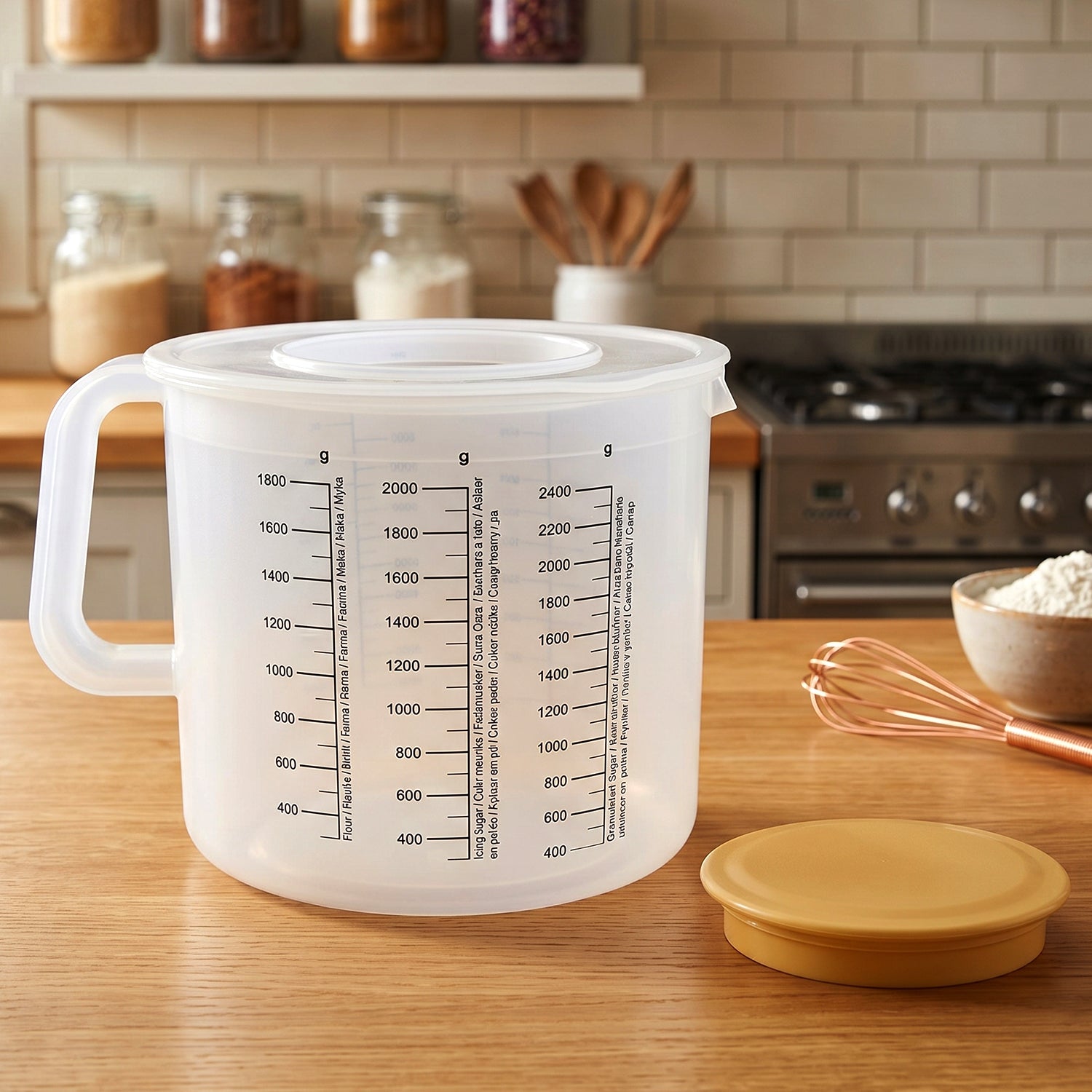 Easy-to-clean dishwasher safe food storage container