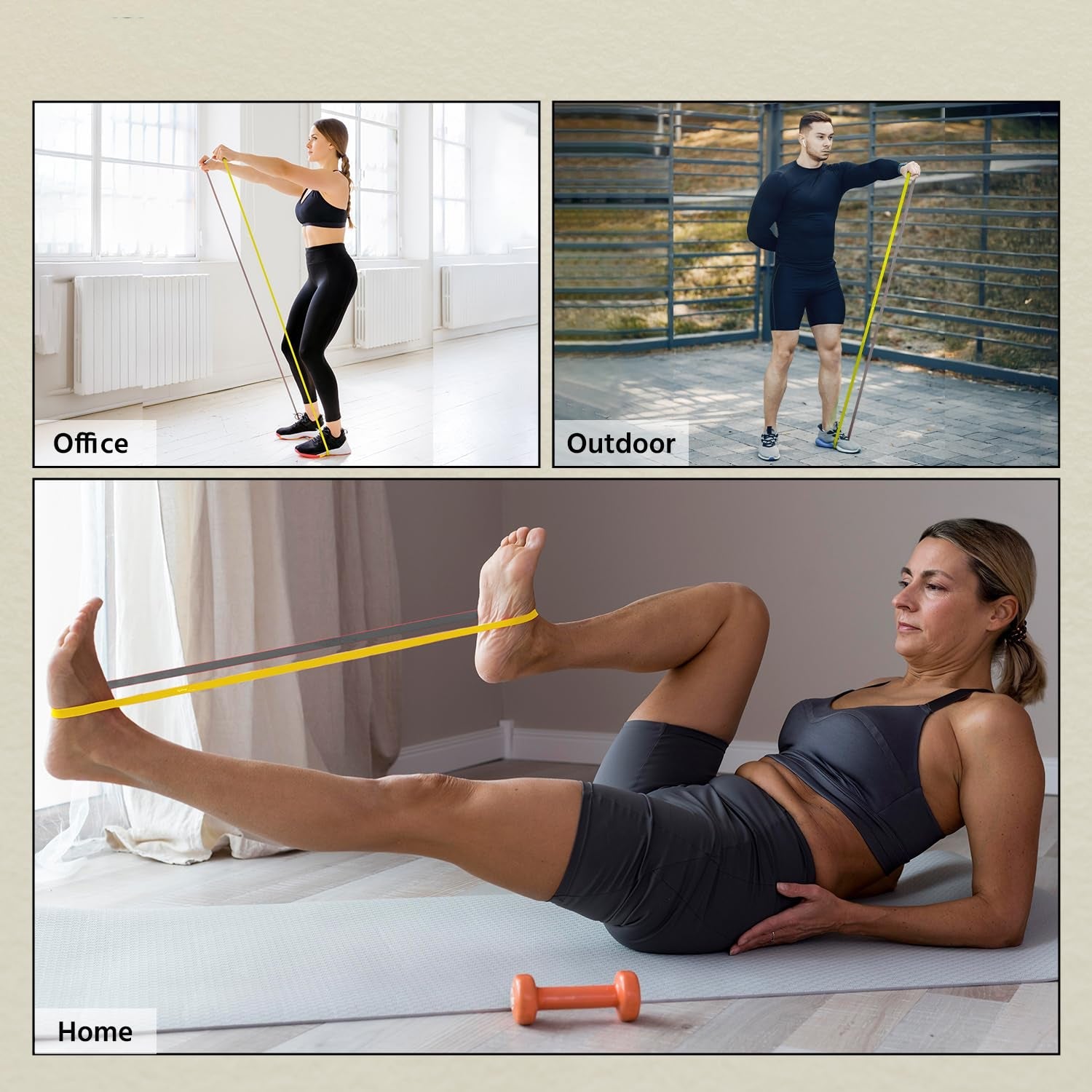 High-quality resistance loop band designed for full body workouts