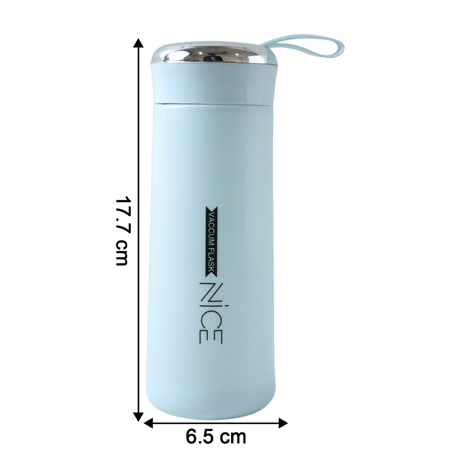 Glass water bottle featuring a secure leak proof lid